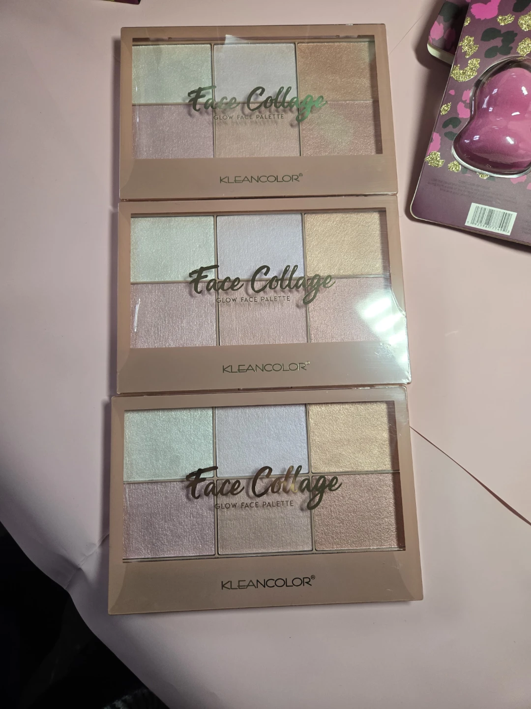 KleanColor Face Collage Glow Face Palette - photo 2
