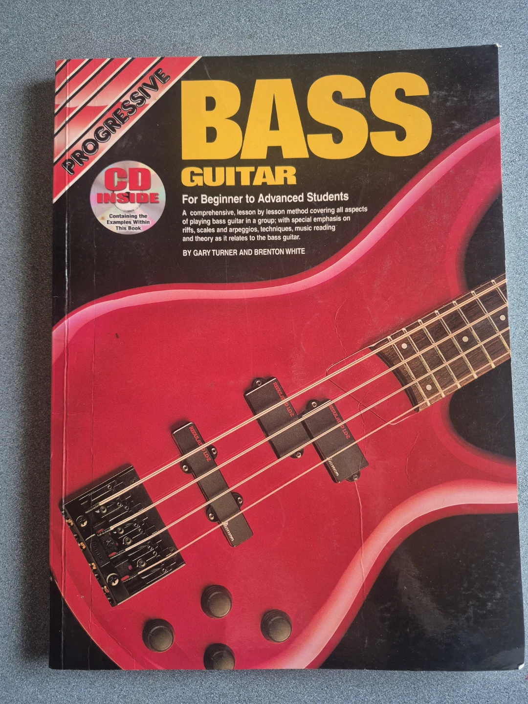 Progressive Bass Guitar Method Book with CD