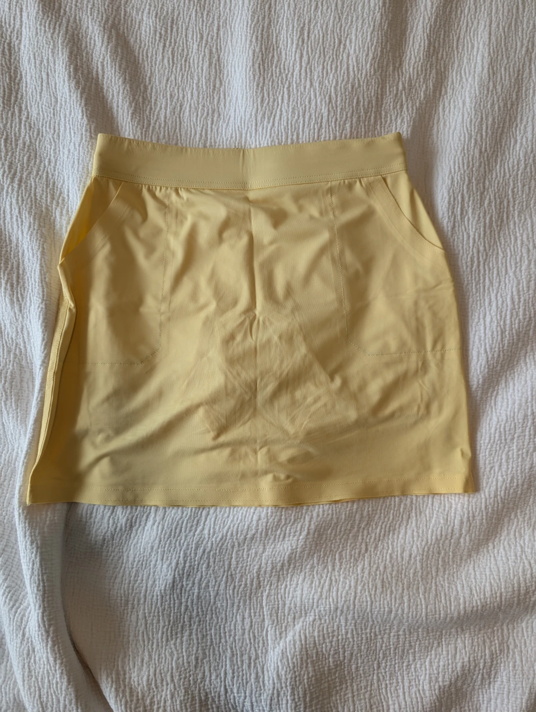 Belyn Key Yellow Mini Skirt XS