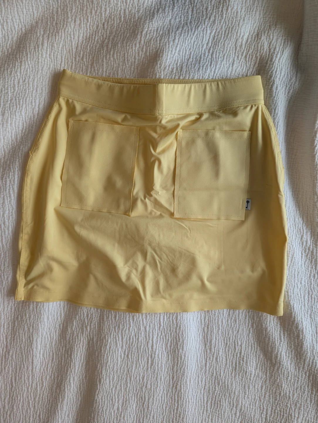 Belyn Key Yellow Mini Skirt XS - photo 2