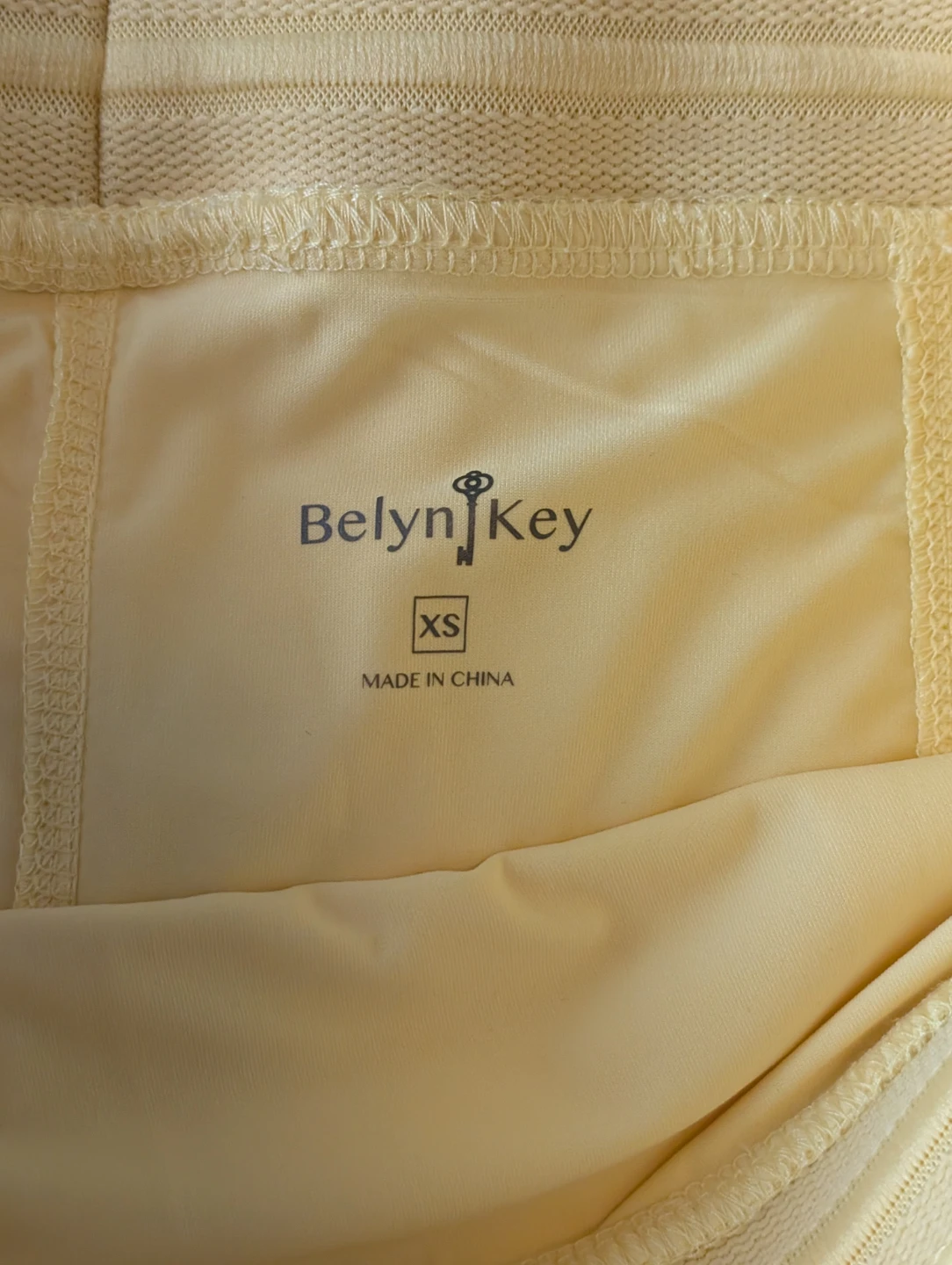 Belyn Key Yellow Mini Skirt XS - photo 3