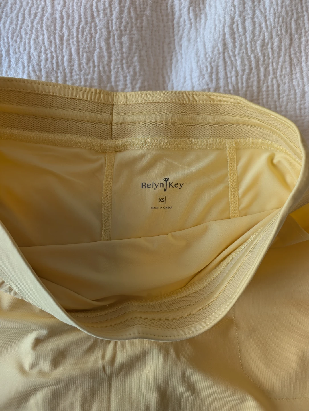 Belyn Key Yellow Mini Skirt XS - photo 4