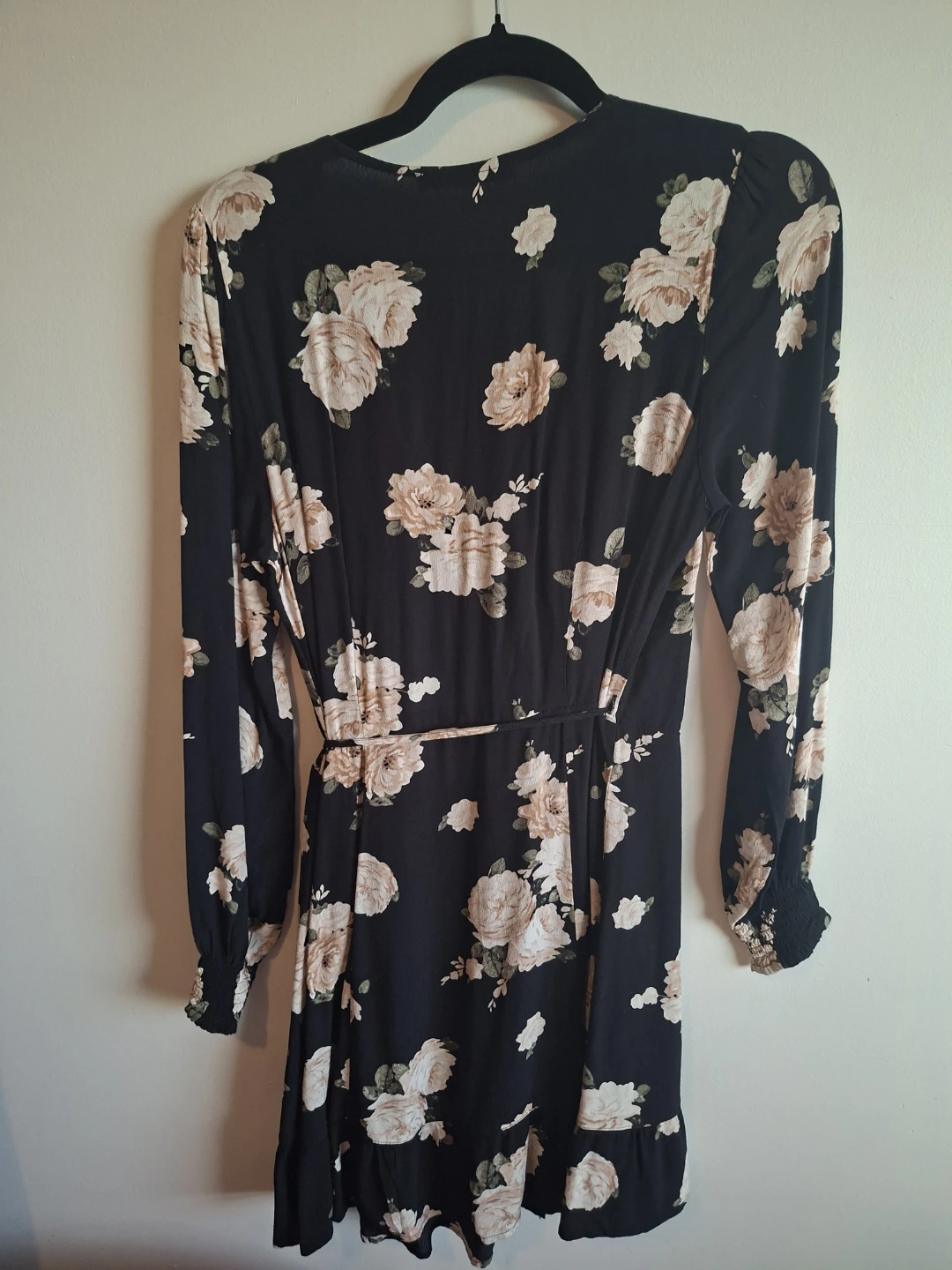 Abercrombie & Fitch Black Floral Wrap Dress (BNWT, S) - photo 3