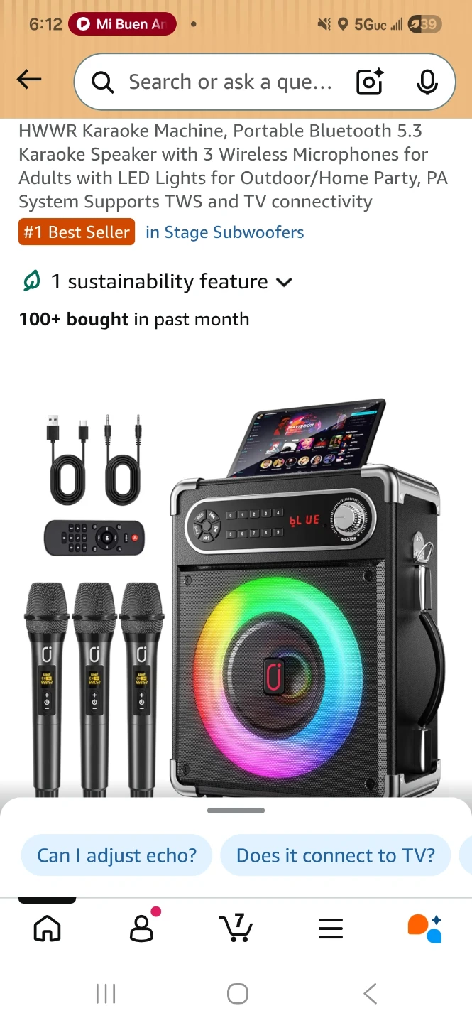 JYX-555-T Portable Bluetooth Karaoke Speaker with 3 Microphones