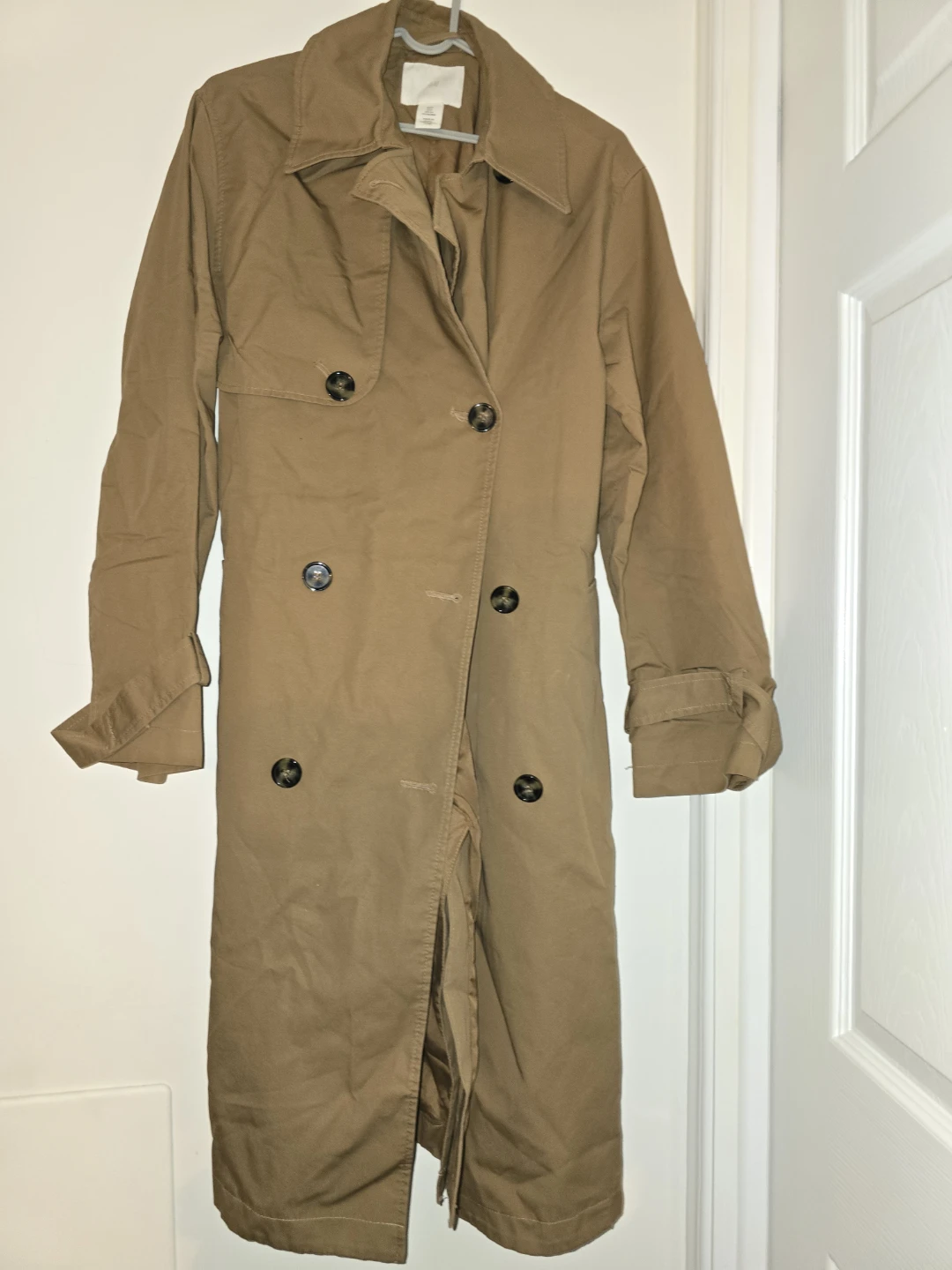 H&M Women's Beige Trench Coat