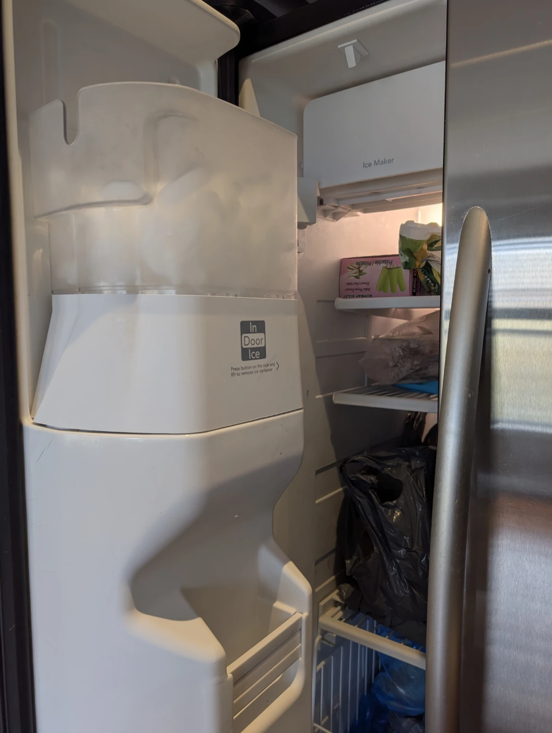 KitchenAid Stainless Steel Side-by-Side Refrigerator - photo 4