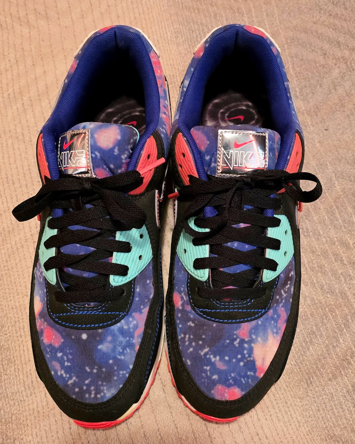 Limited Editiob Nike Air Max 90 "Galaxy" Sneakers. 8/10 Mens 11