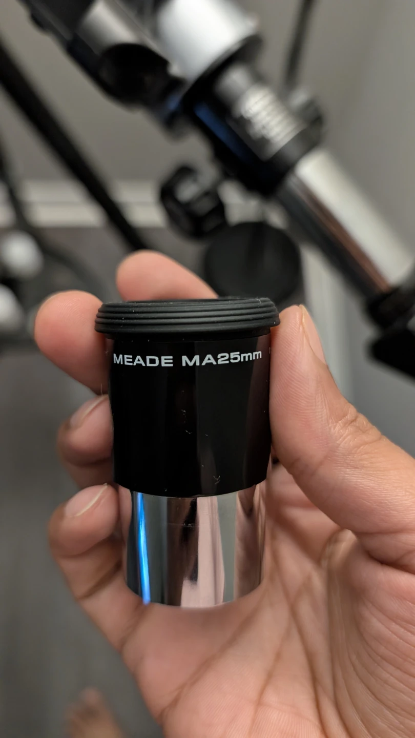 Meade RB-60 Telescope with 25mm and 9mm Eyepieces - photo 4