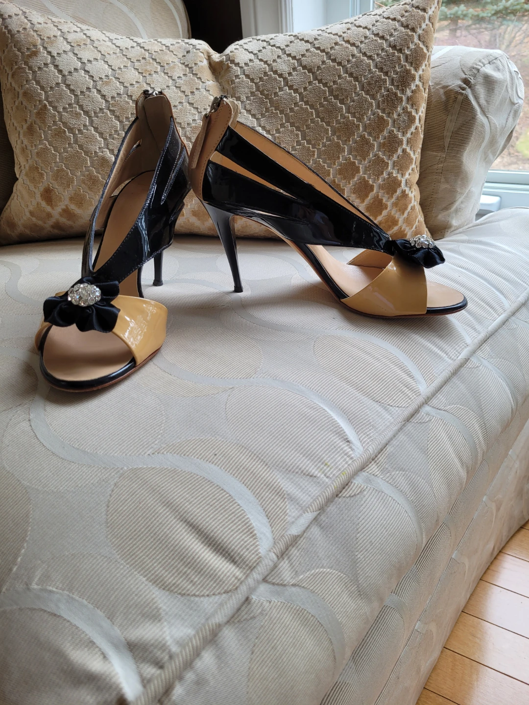 Giuseppe Zanotti Colour Block Leather Sandals