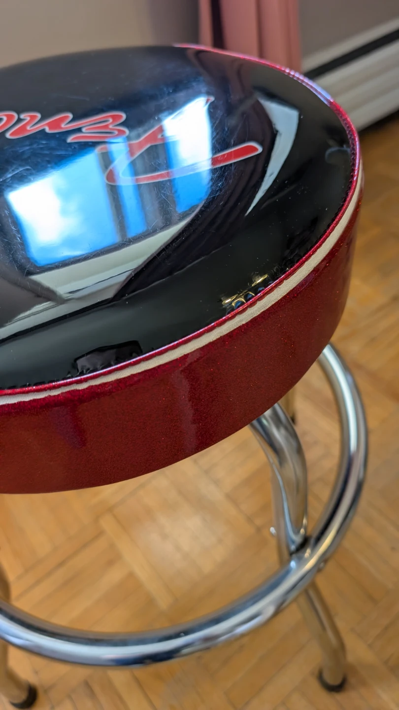 Fender Bar Stool Red Glitter - photo 3