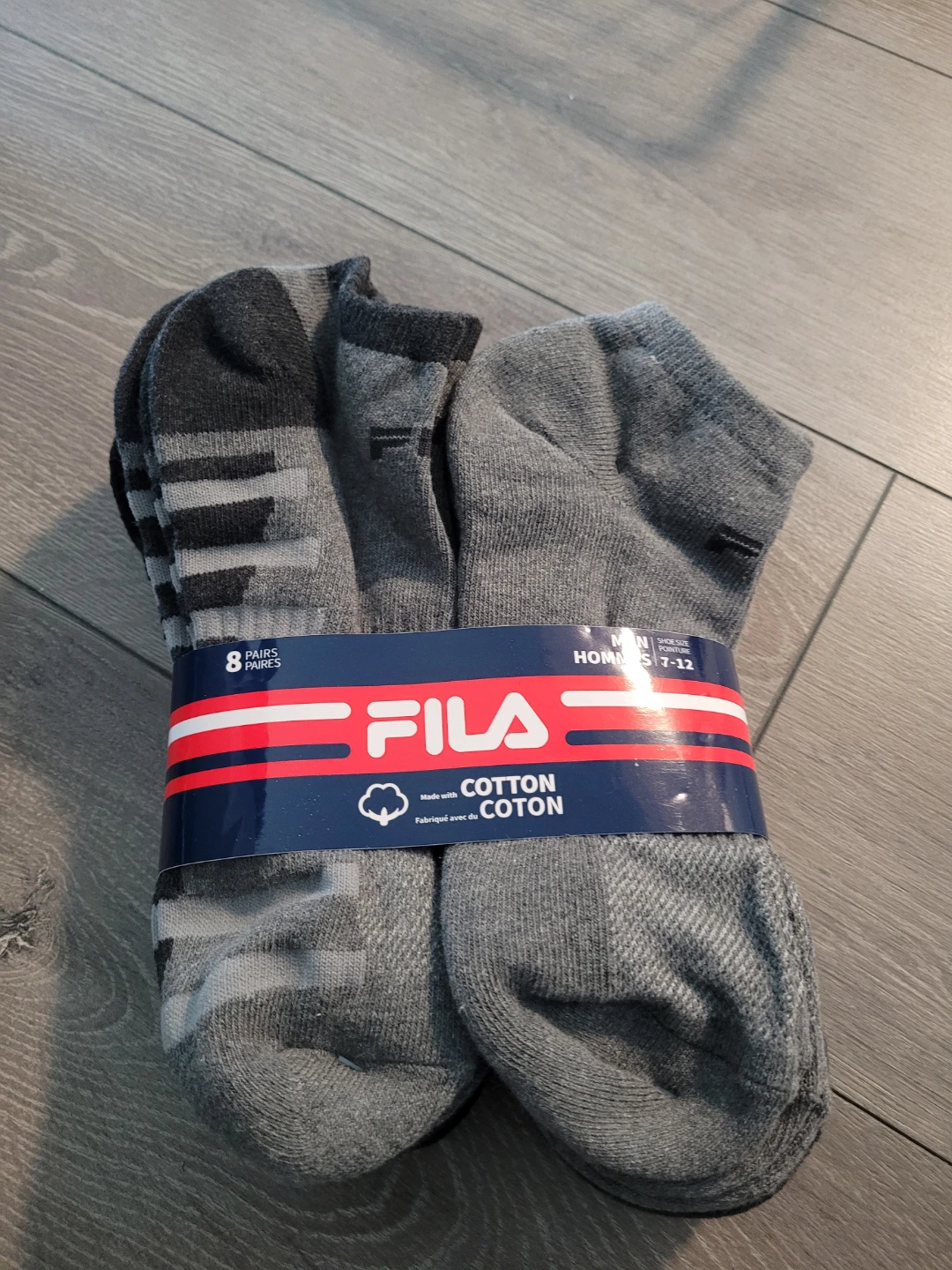Fila Men's Low-Cut Socks - 8 Pairs