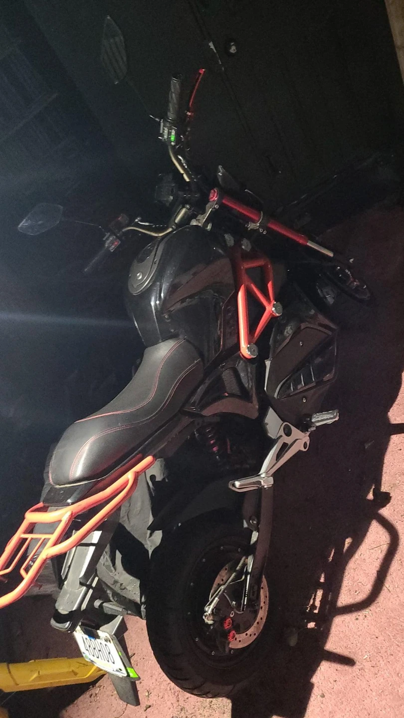 Black Electric Scooter Moped - 2088 Miles - photo 3