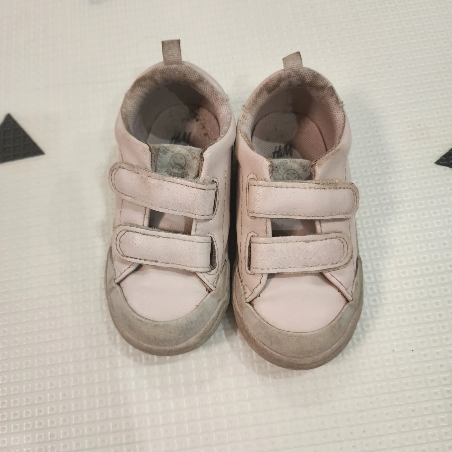 H&M Kids Pink Velcro Shoes - Size EUR 24