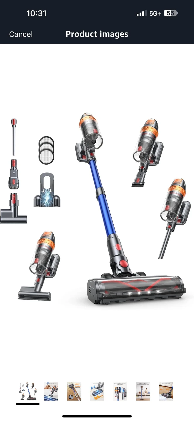 SMOTURE Cordless Stick Vacuum Cleaner - photo 5