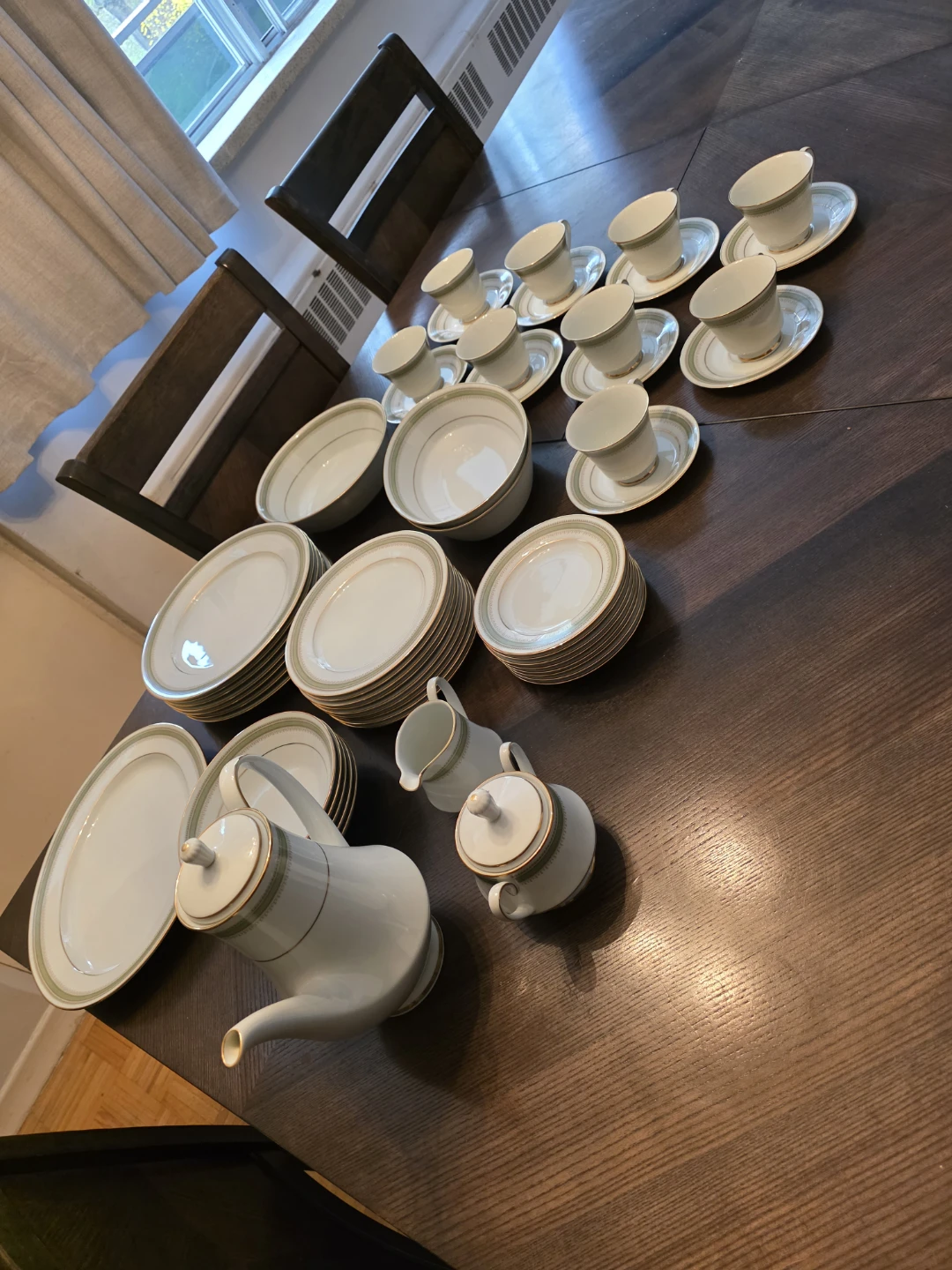 56 Pcs. Noritake 2893 Fine China Dishware - photo 2