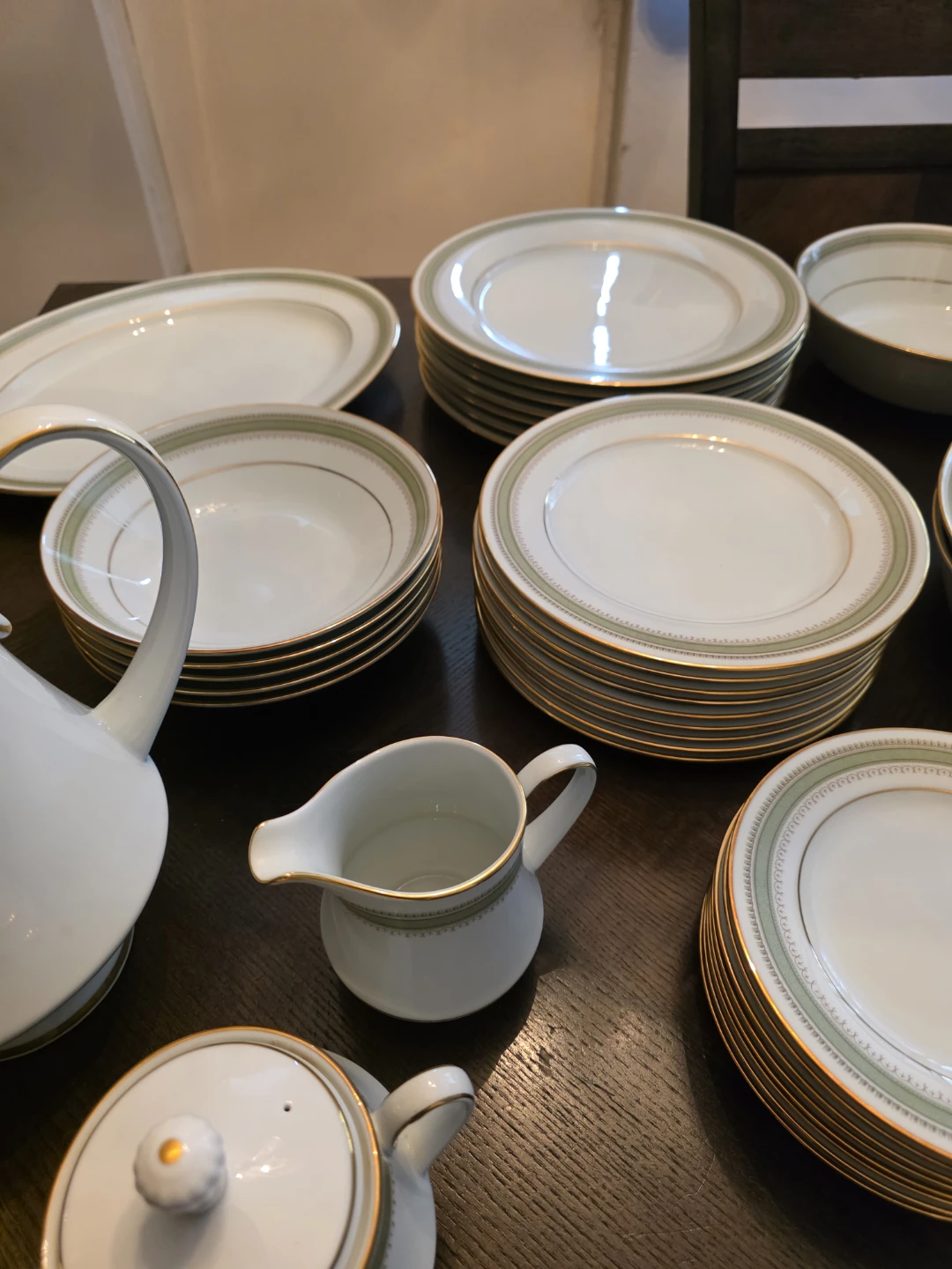 56 Pcs. Noritake 2893 Fine China Dishware - photo 3