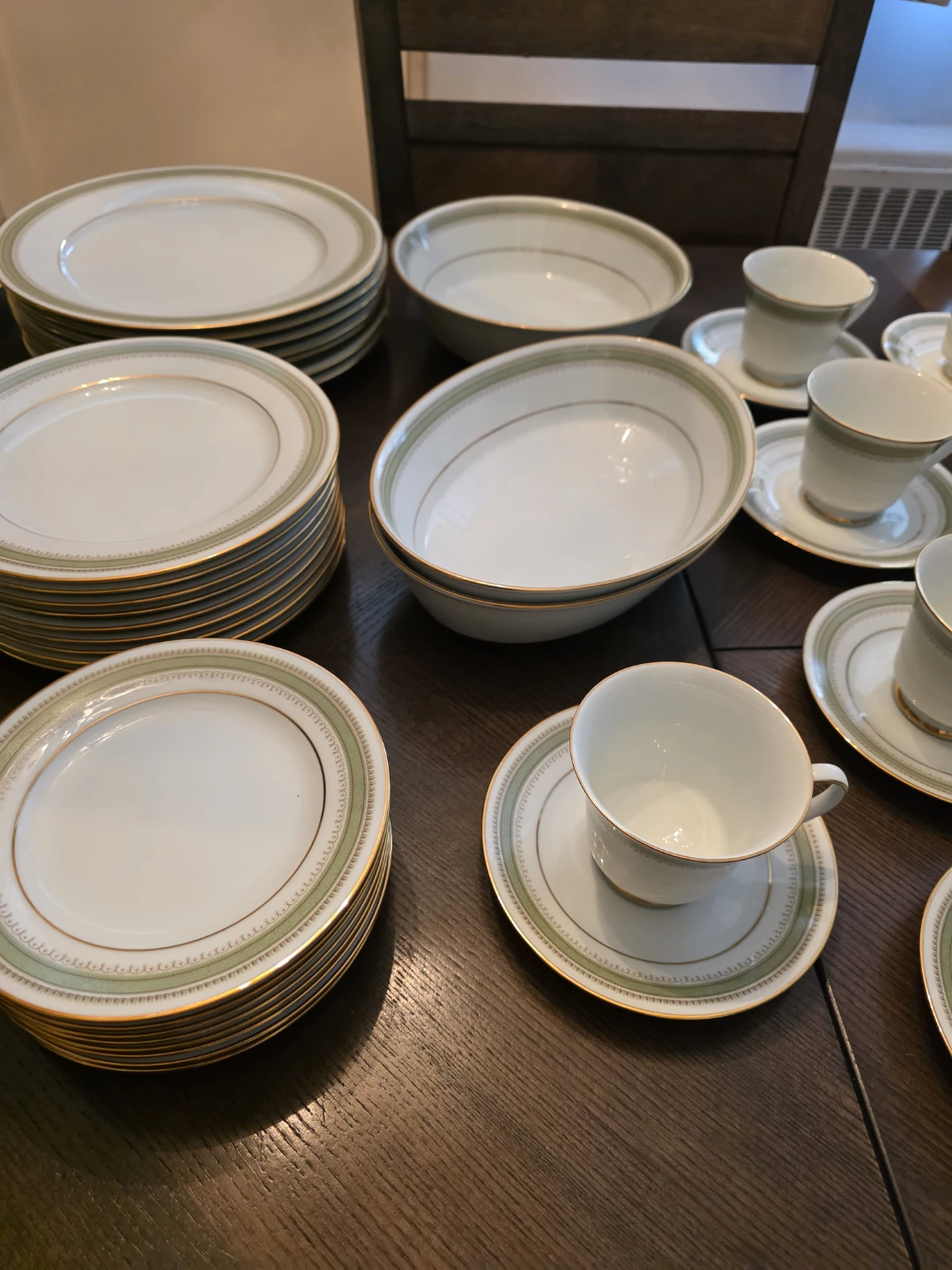 56 Pcs. Noritake 2893 Fine China Dishware - photo 4