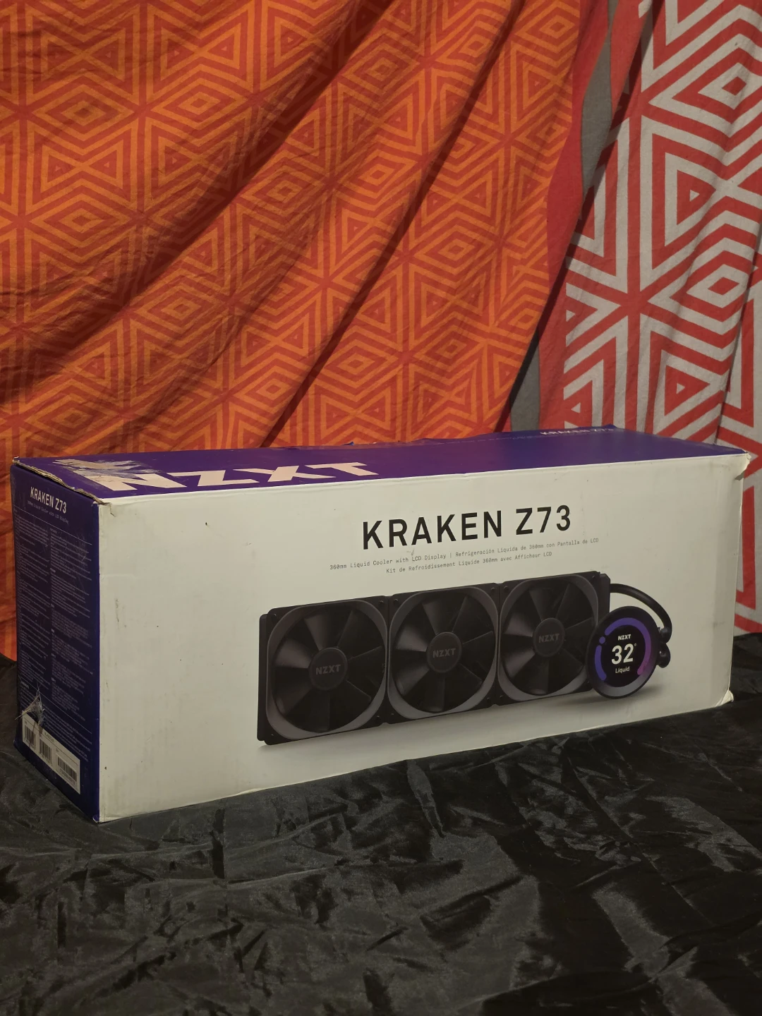NZXT Kraken Z73 360mm Liquid Cooler with LCD Display - photo 2