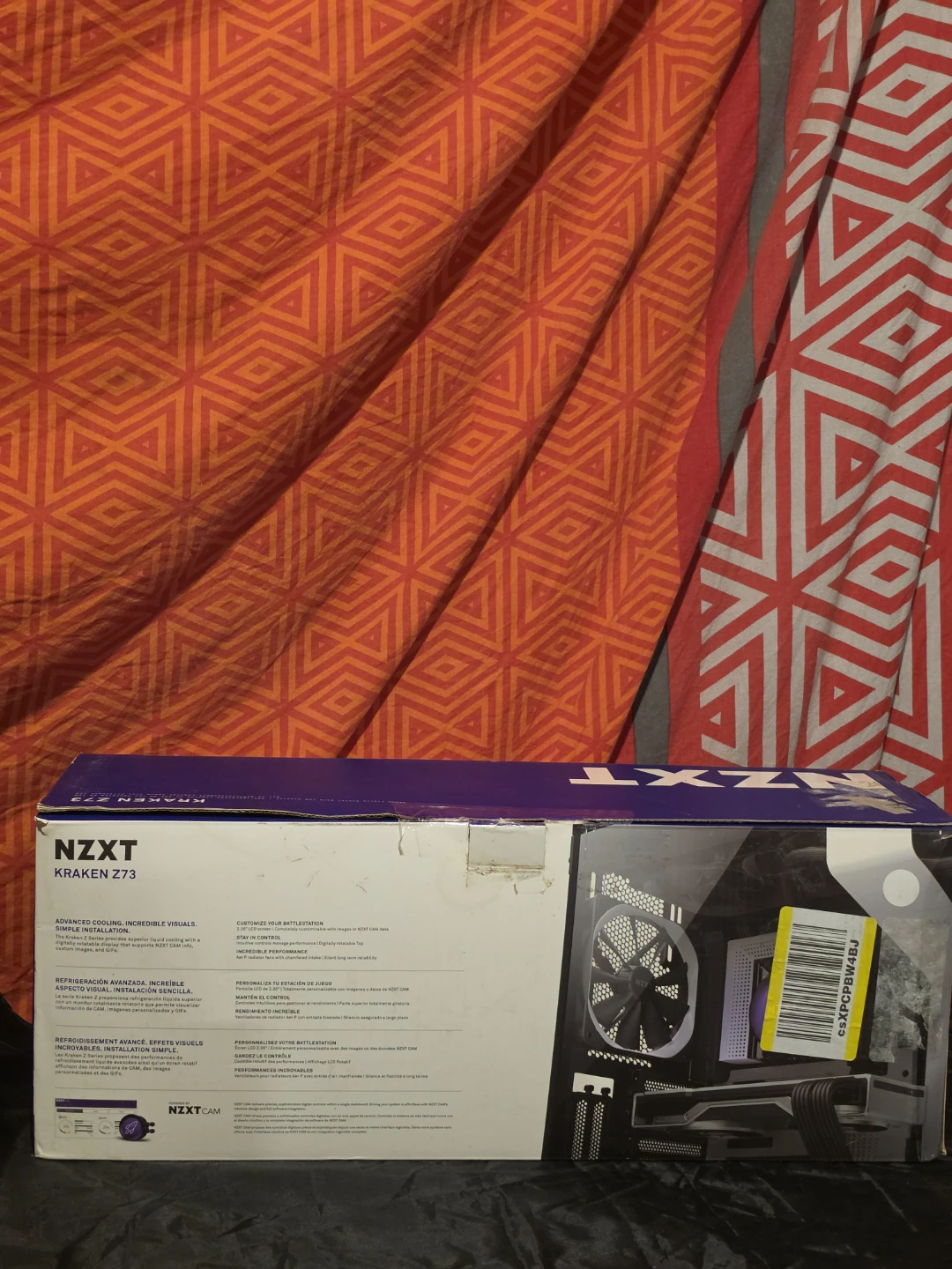 NZXT Kraken Z73 360mm Liquid Cooler with LCD Display - photo 3