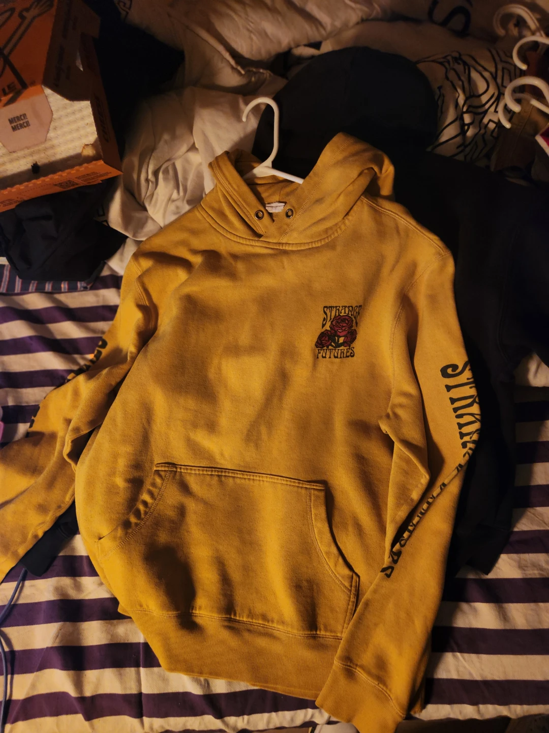 Strange Futures Yellow Hoodie - photo 2
