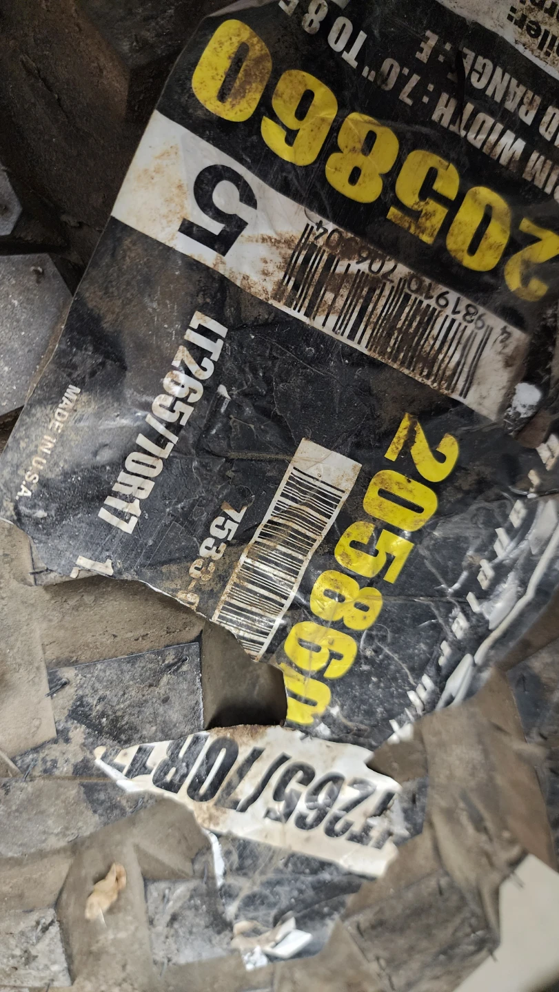 LT265/70R17 All-Terrain Tire - photo 3