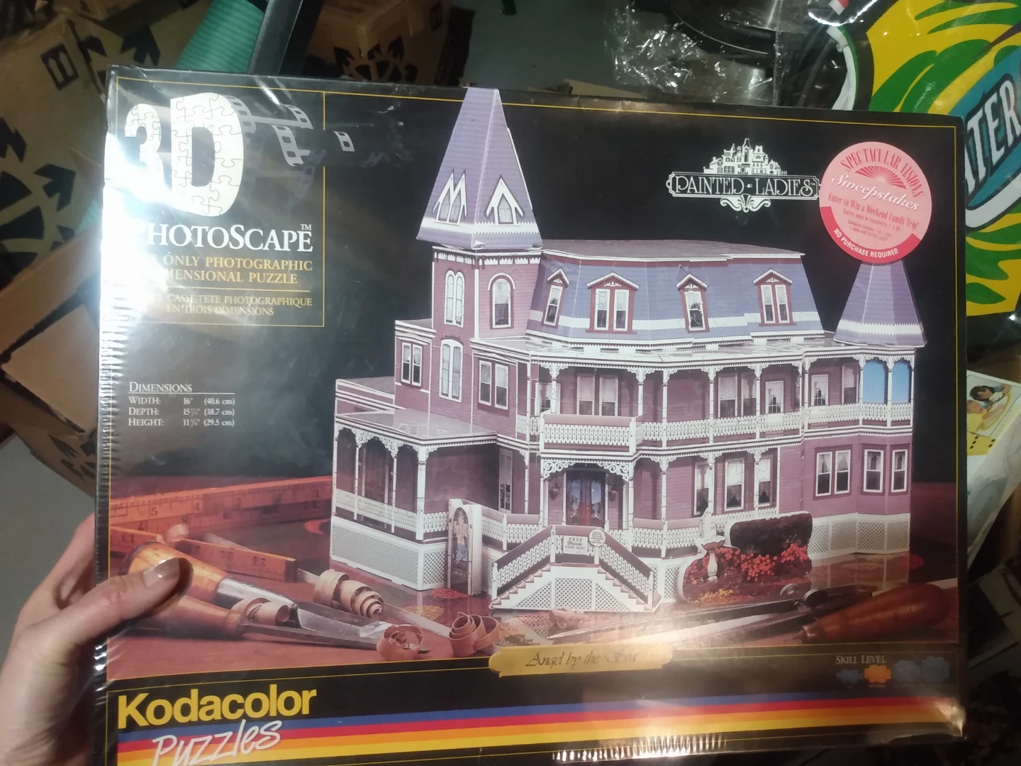 Kodacolor 3D Hotoscape "Angel by the Sea" Photographic Puzzle