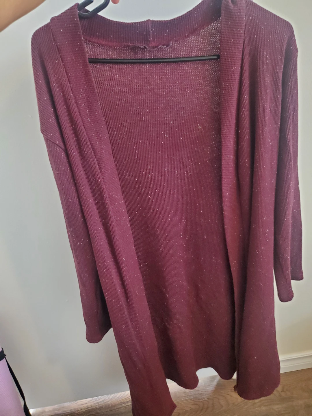 Burton of London Burgundy Cardigan