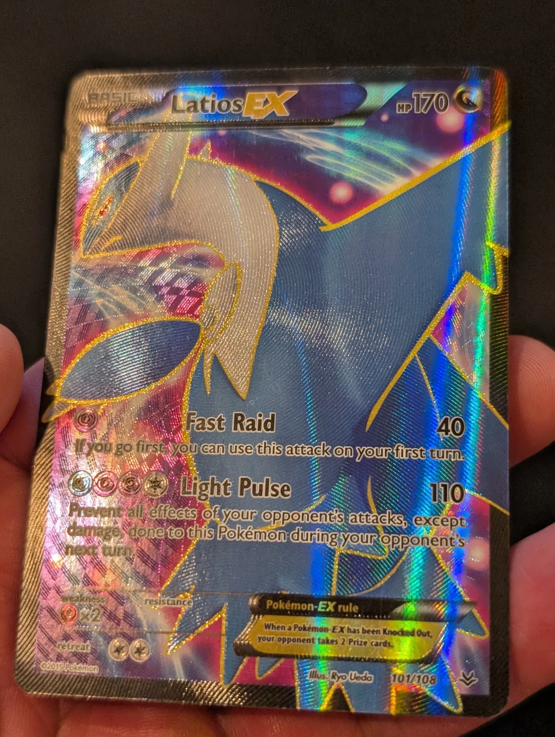 Latios EX 101/108 Roaring Skies - Pokemon - photo 3