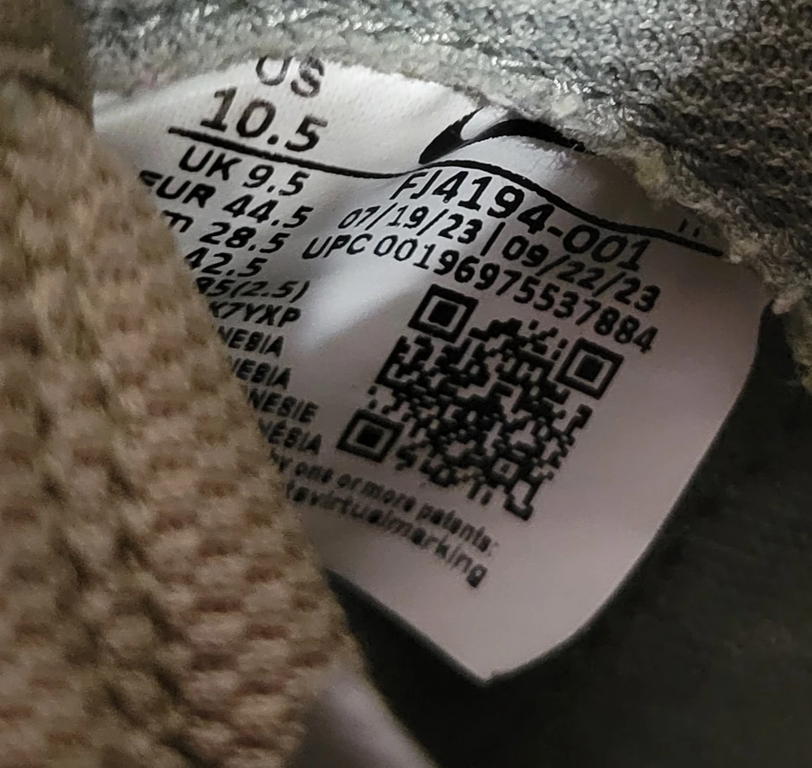 Nike Dunk High SE "Light Olive" (US 10.5) - photo 2