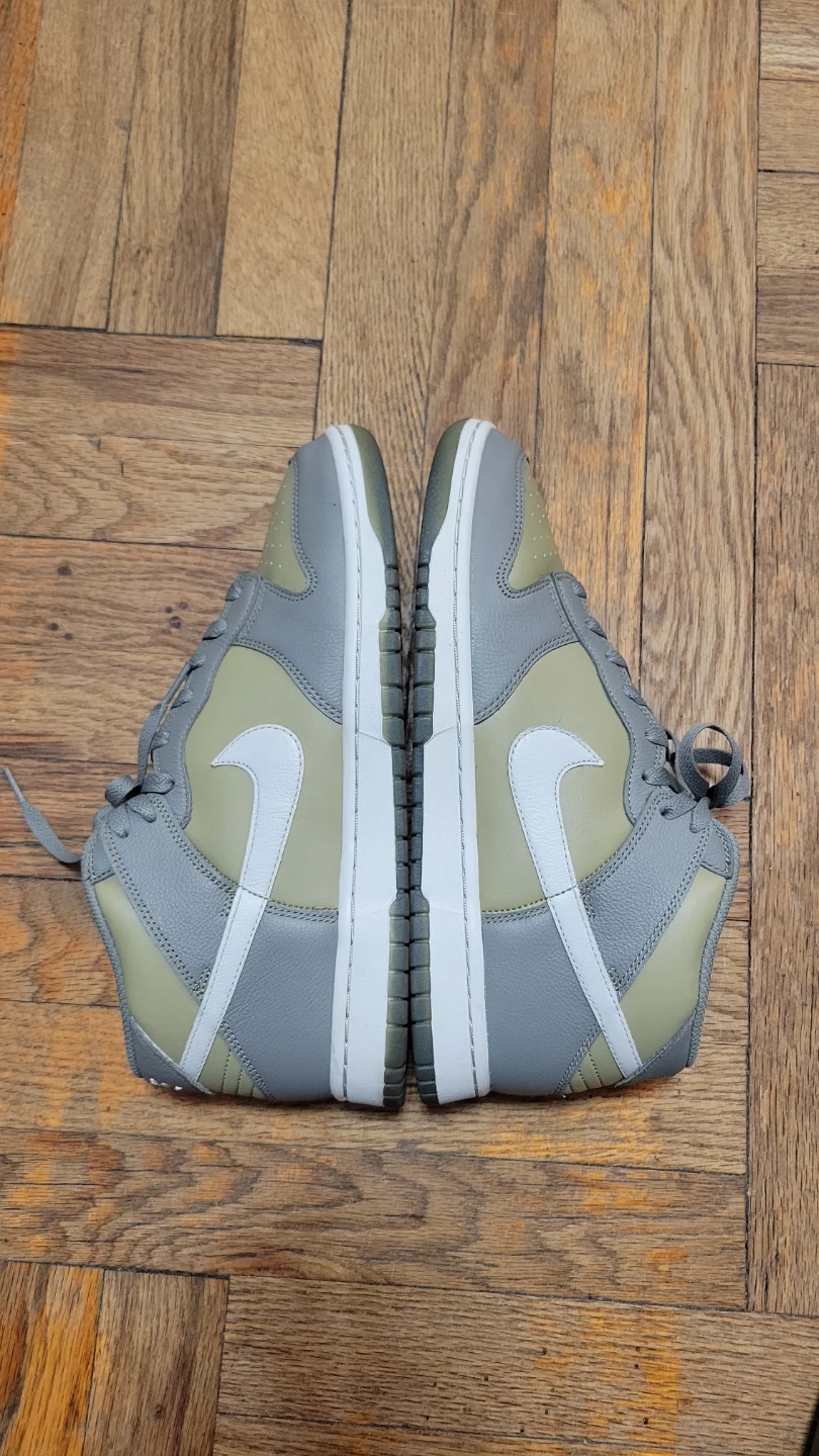 Nike Dunk High SE "Light Olive" (US 10.5) - photo 4