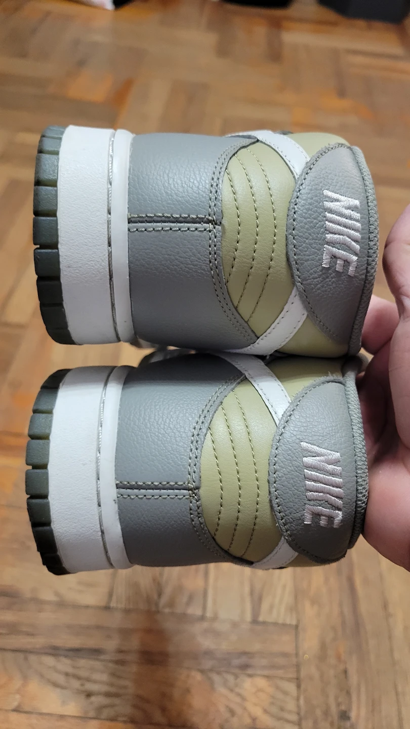 Nike Dunk High SE "Light Olive" (US 10.5) - photo 5