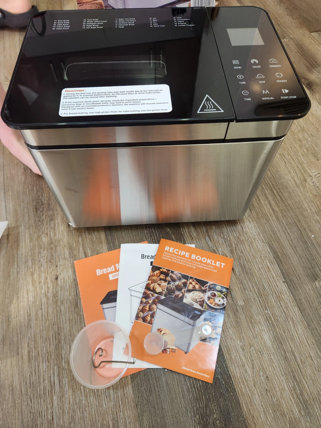Bread Maker 25-in-1 BM901 – Like New, Full Set - photo 4