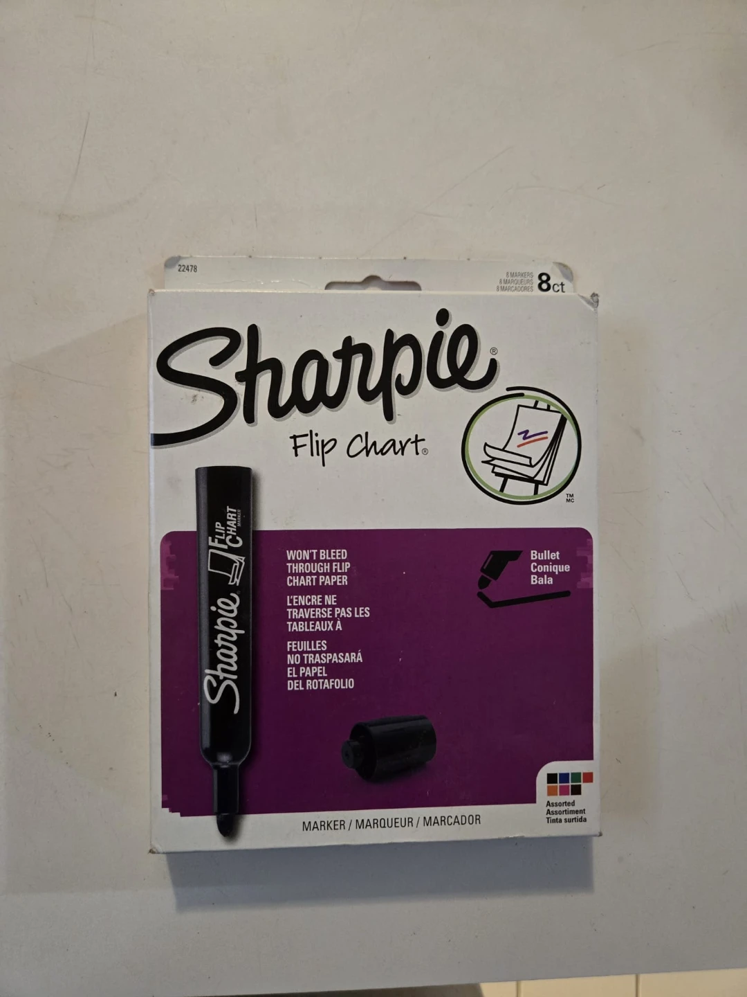 Sharpie Flip Chart Markers, 8ct