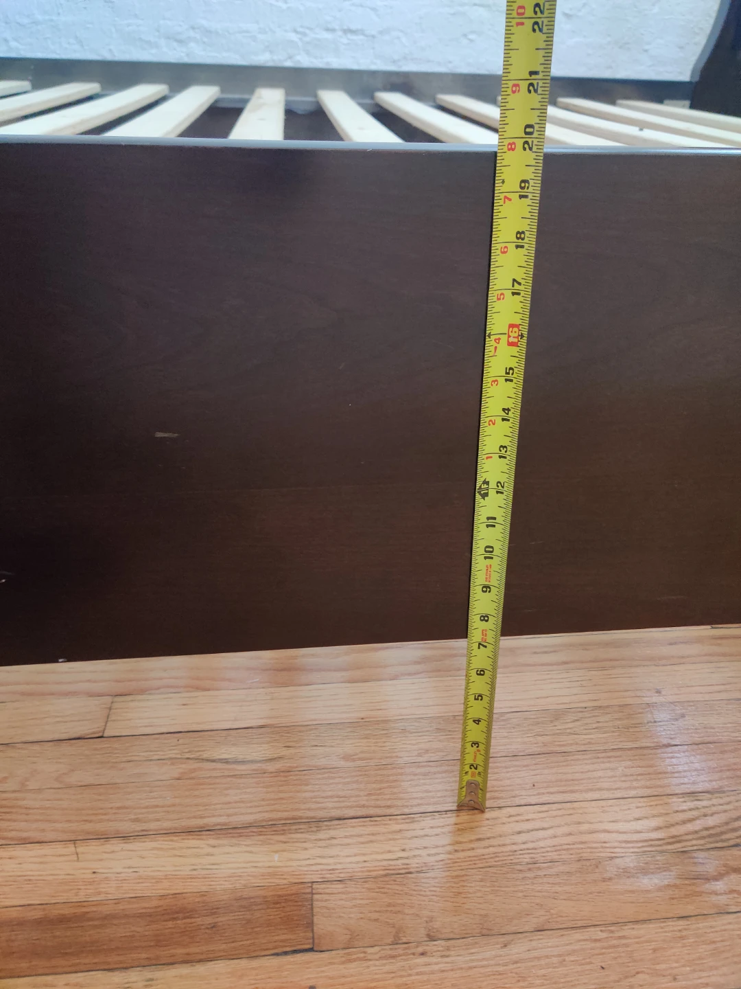 Dark Brown Sleigh Bed Frame with Storage Drawers - photo 5
