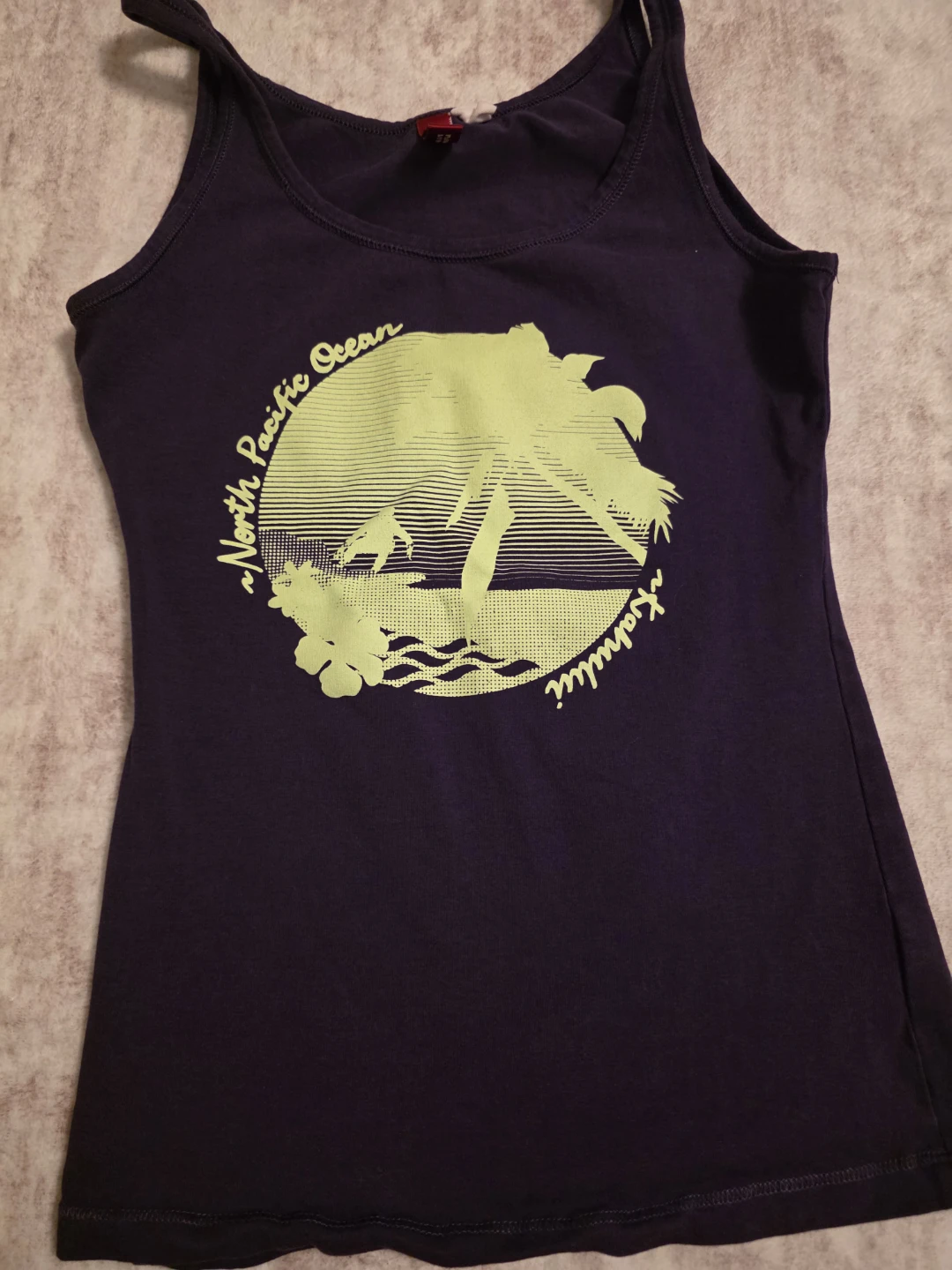 H&M Women's Graphic Tank Top - Purple