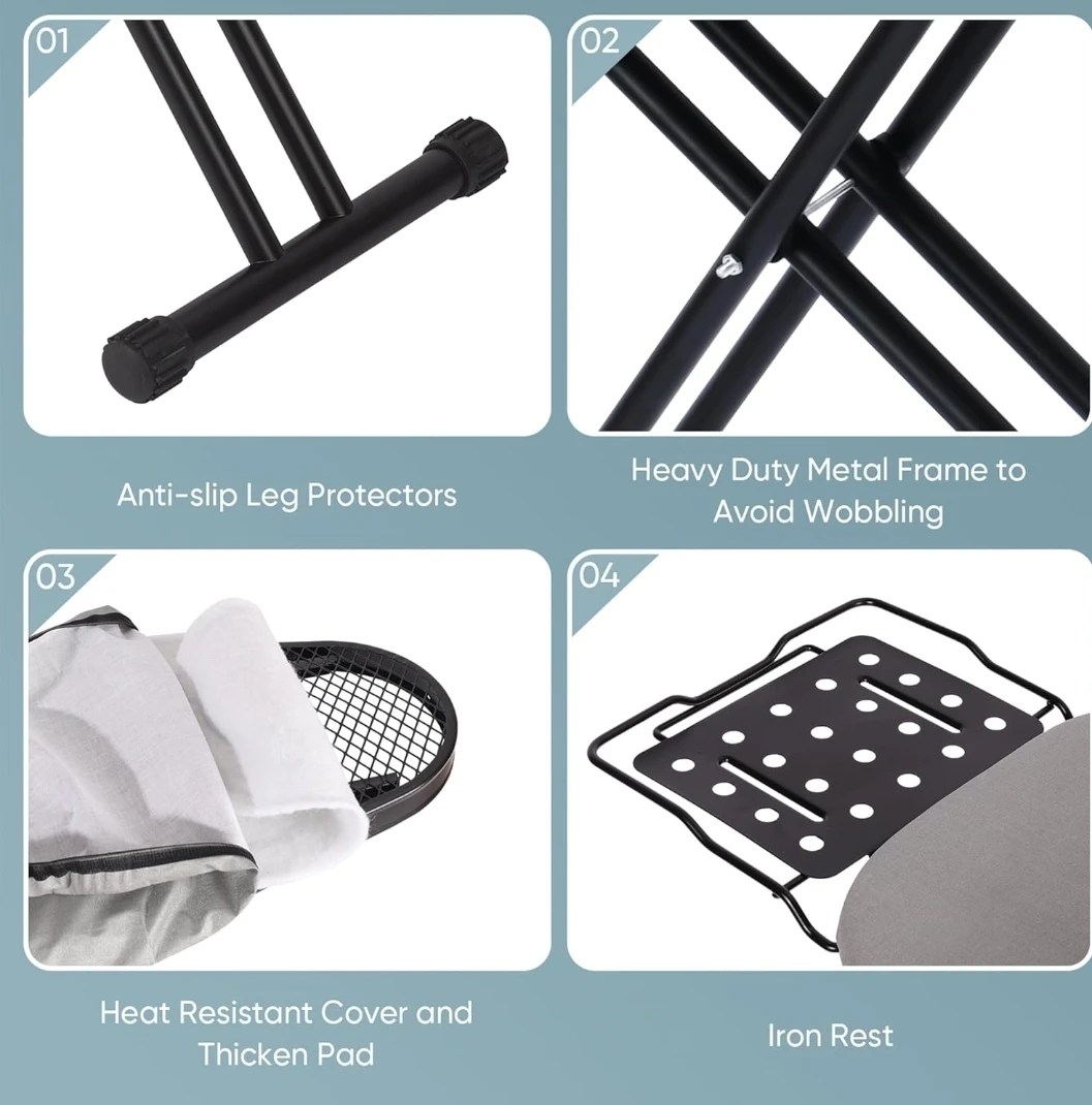 Jakeefud Deluxe Ironing Board - photo 4