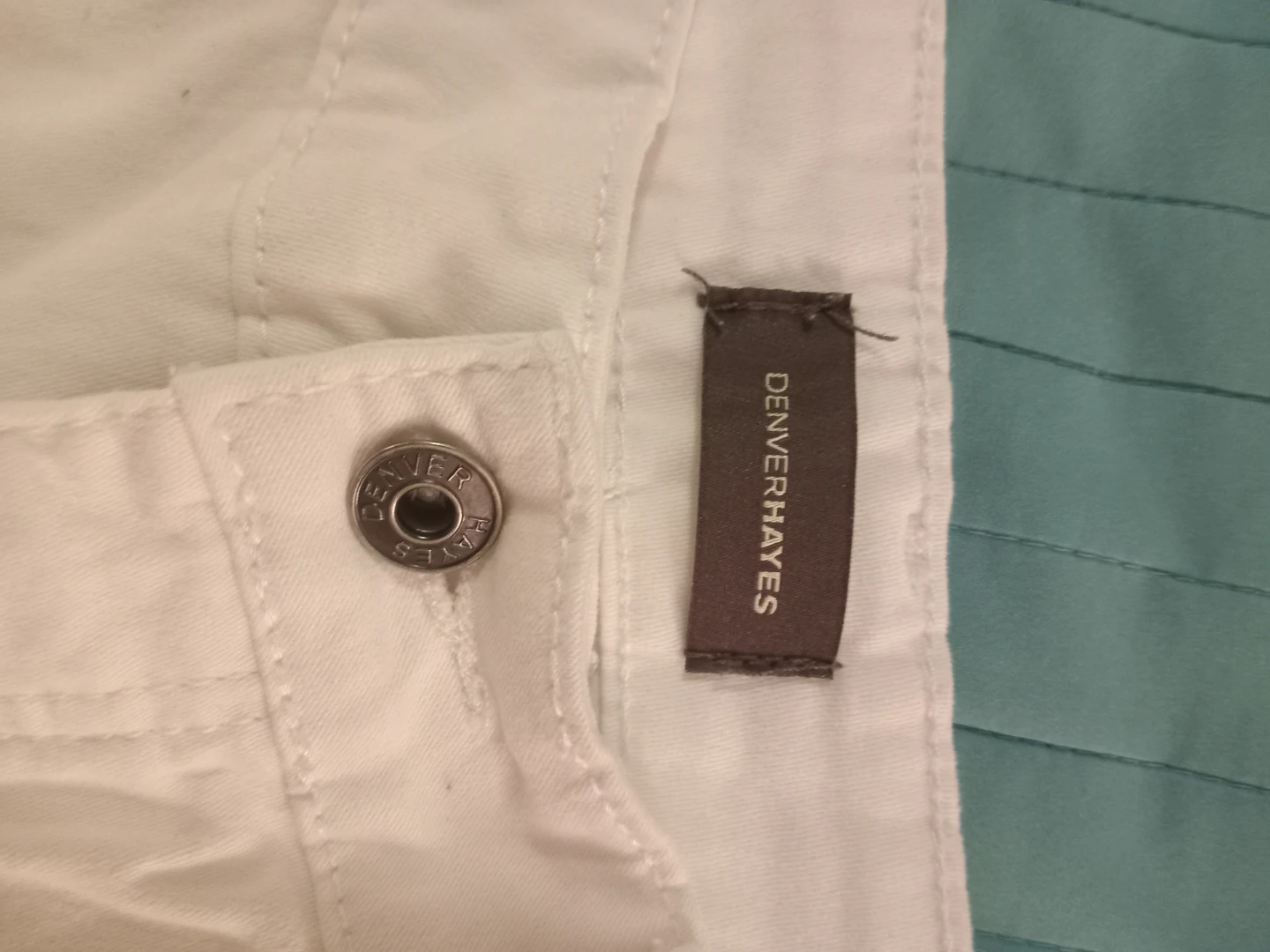 Denver Hayes White Cotton Blend Shorts Size 6x8 - photo 3