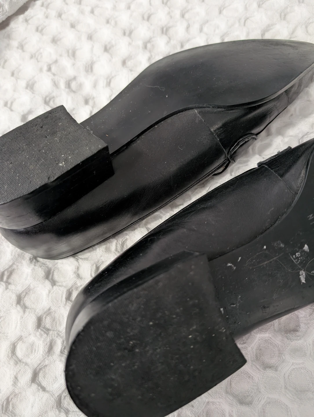 Nine West Black Leather Loafersfor - photo 3