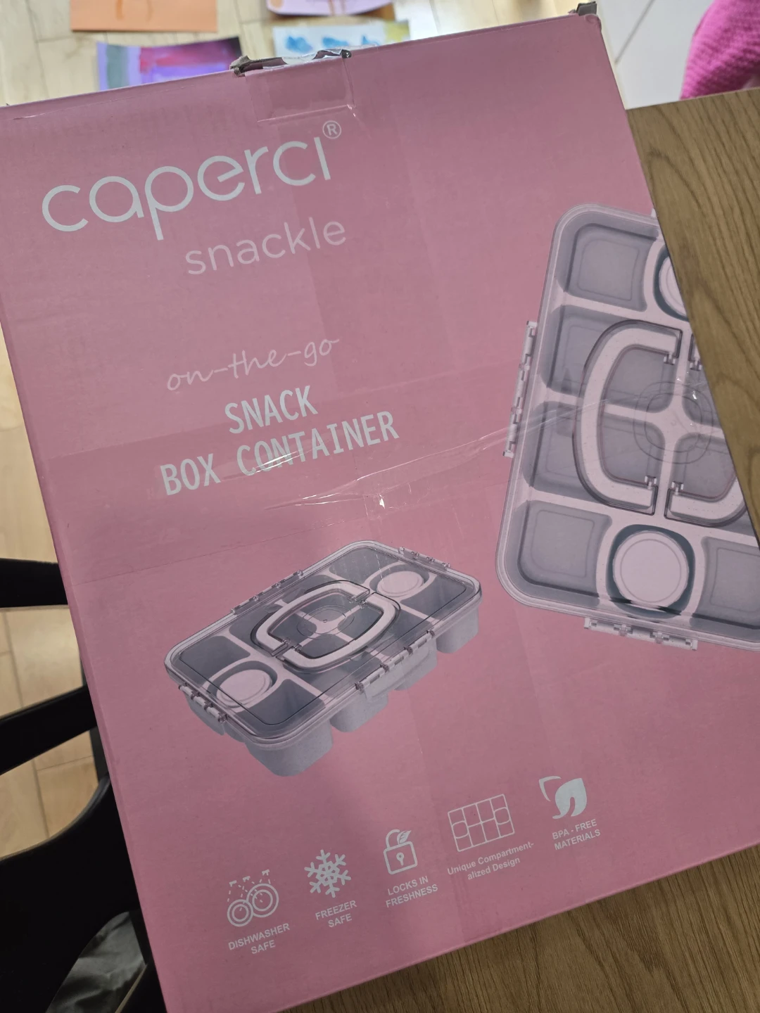 Caperci Snack Box Container