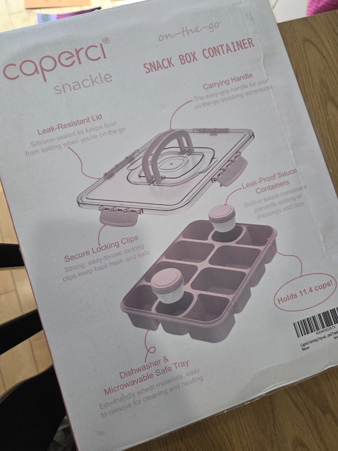 Caperci Snack Box Container - photo 2