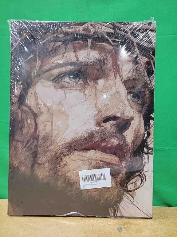 Jesus Christ Crown of Thorns Canvas Wall Art