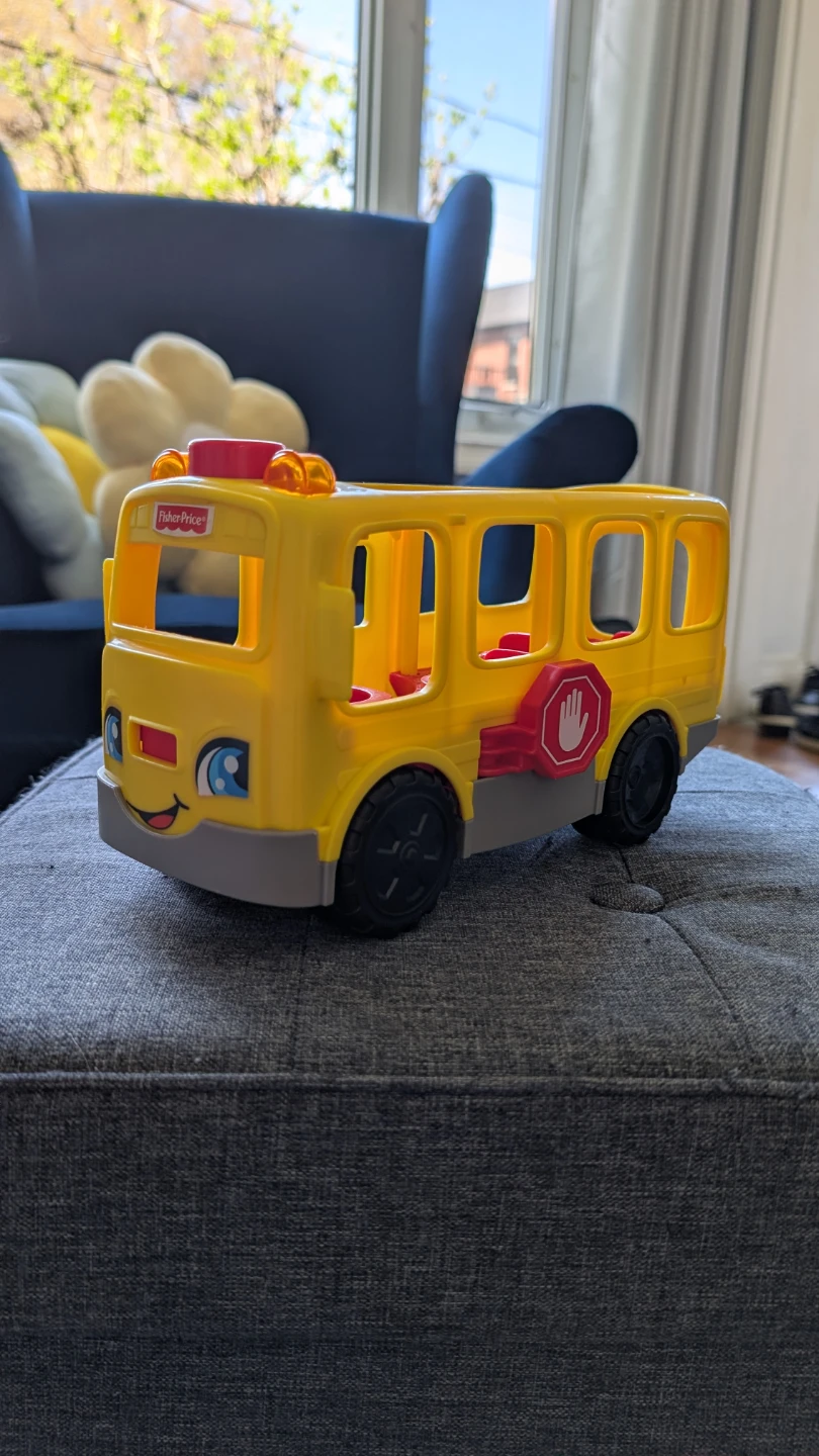 Fisher-Price Little People Yellow School Bus Toy