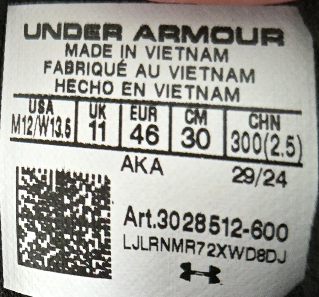 Under Armour Lockdown 7 Sneakers Size 12 NIB - photo 3