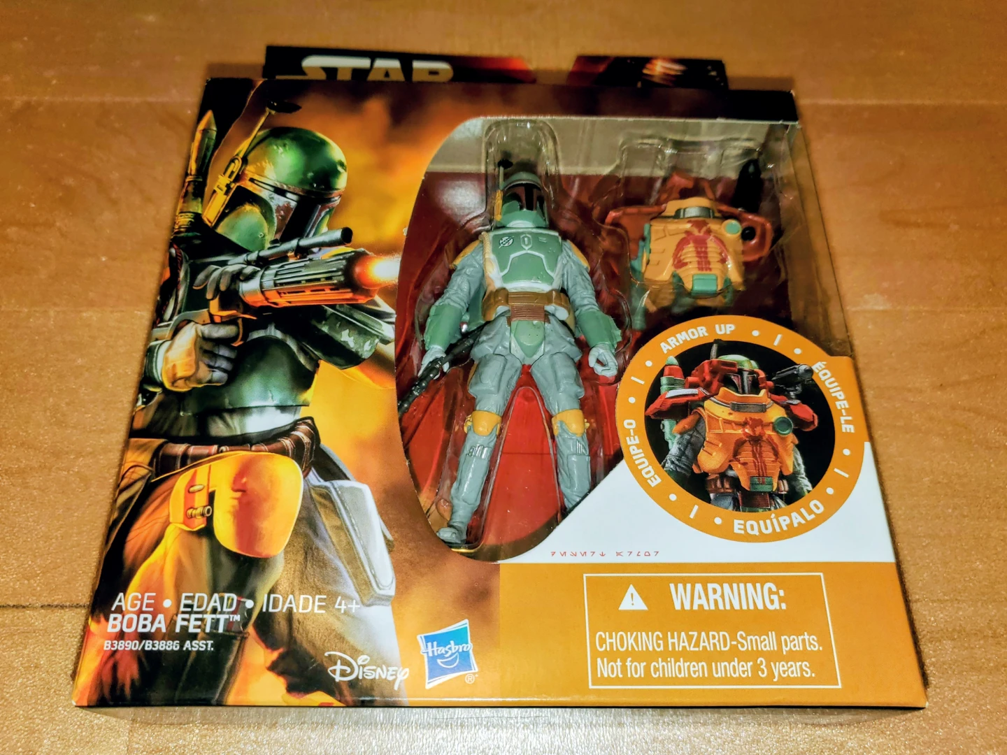 2015 Star Wars Armor Up Boba Fett 3.75" Action Figure