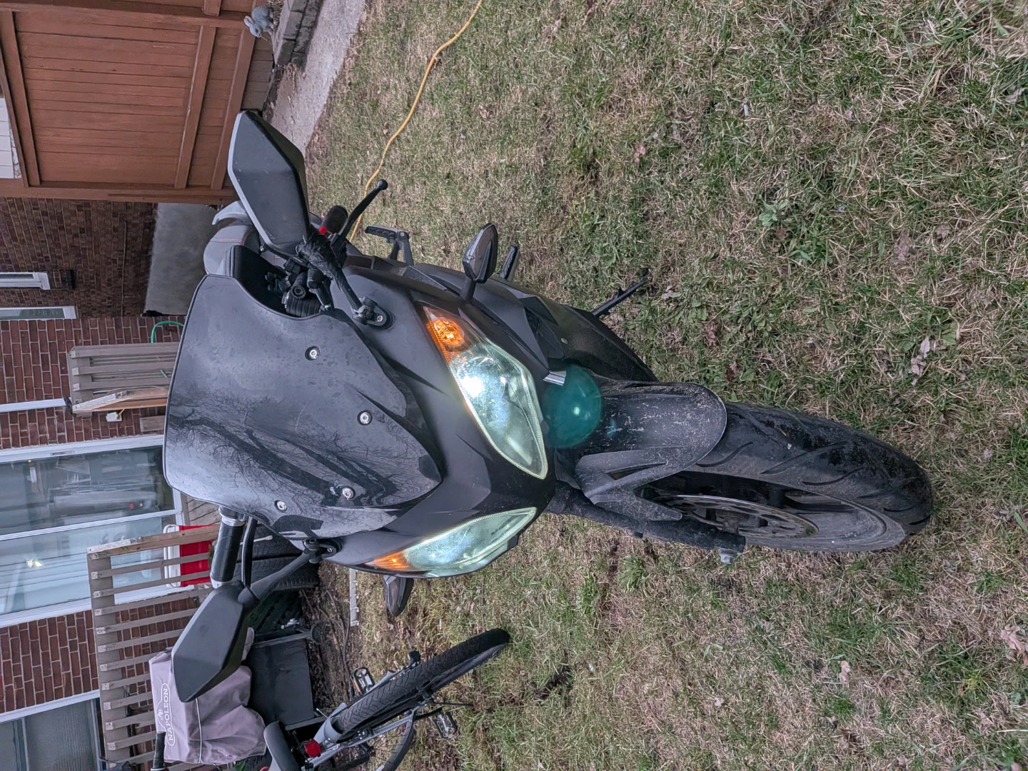 Black Electric Motorcycle - photo 3