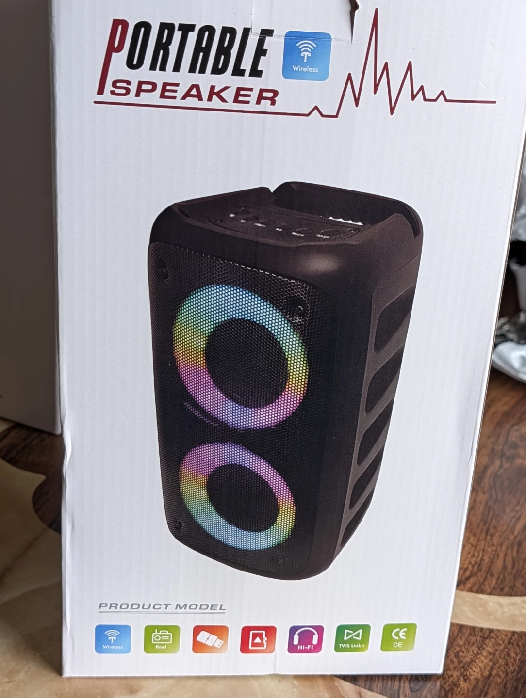 Portable Wireless Speaker with Microphone - photo 2