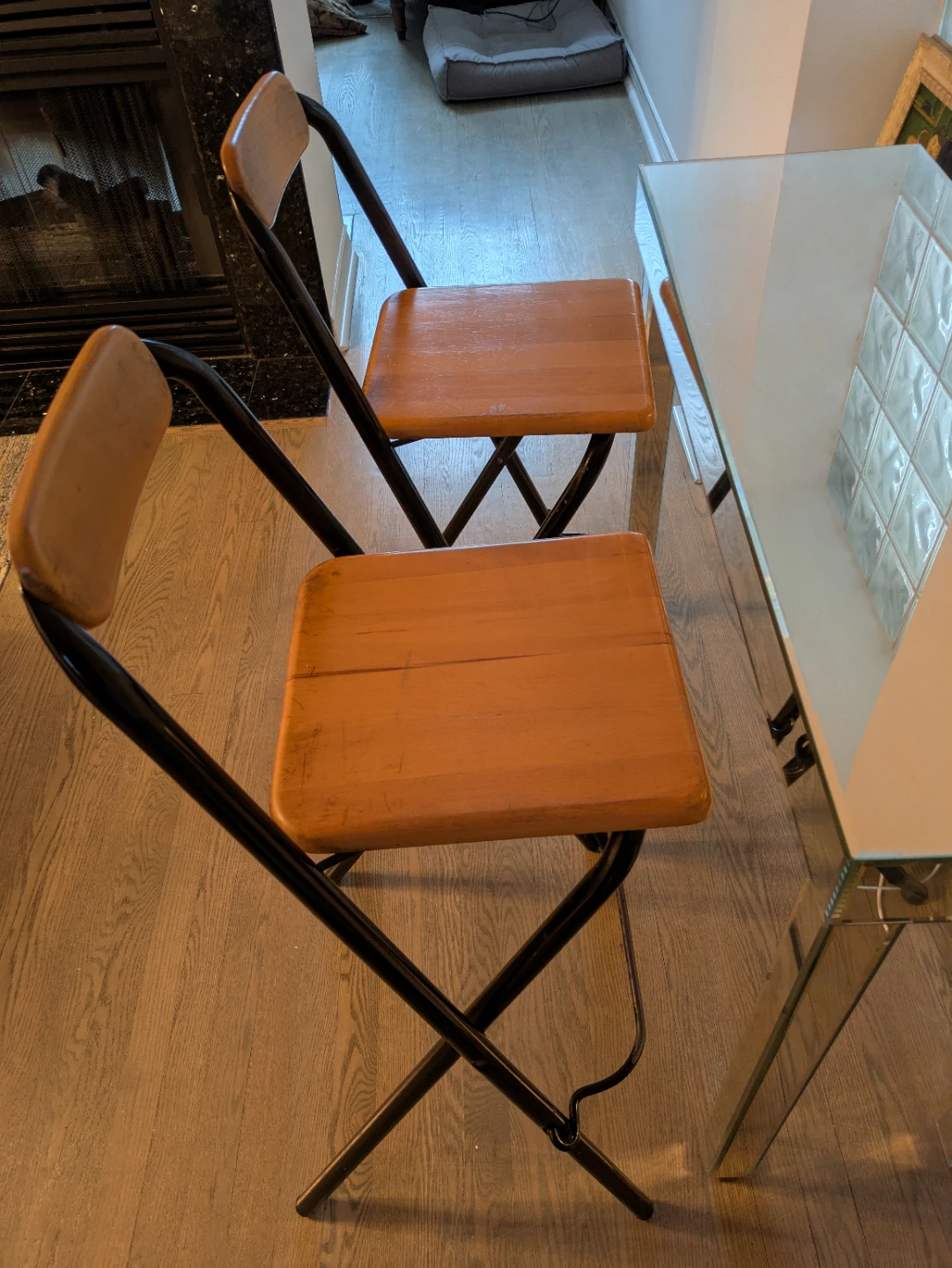Set of vintage Ikea Dennis Bar Stools