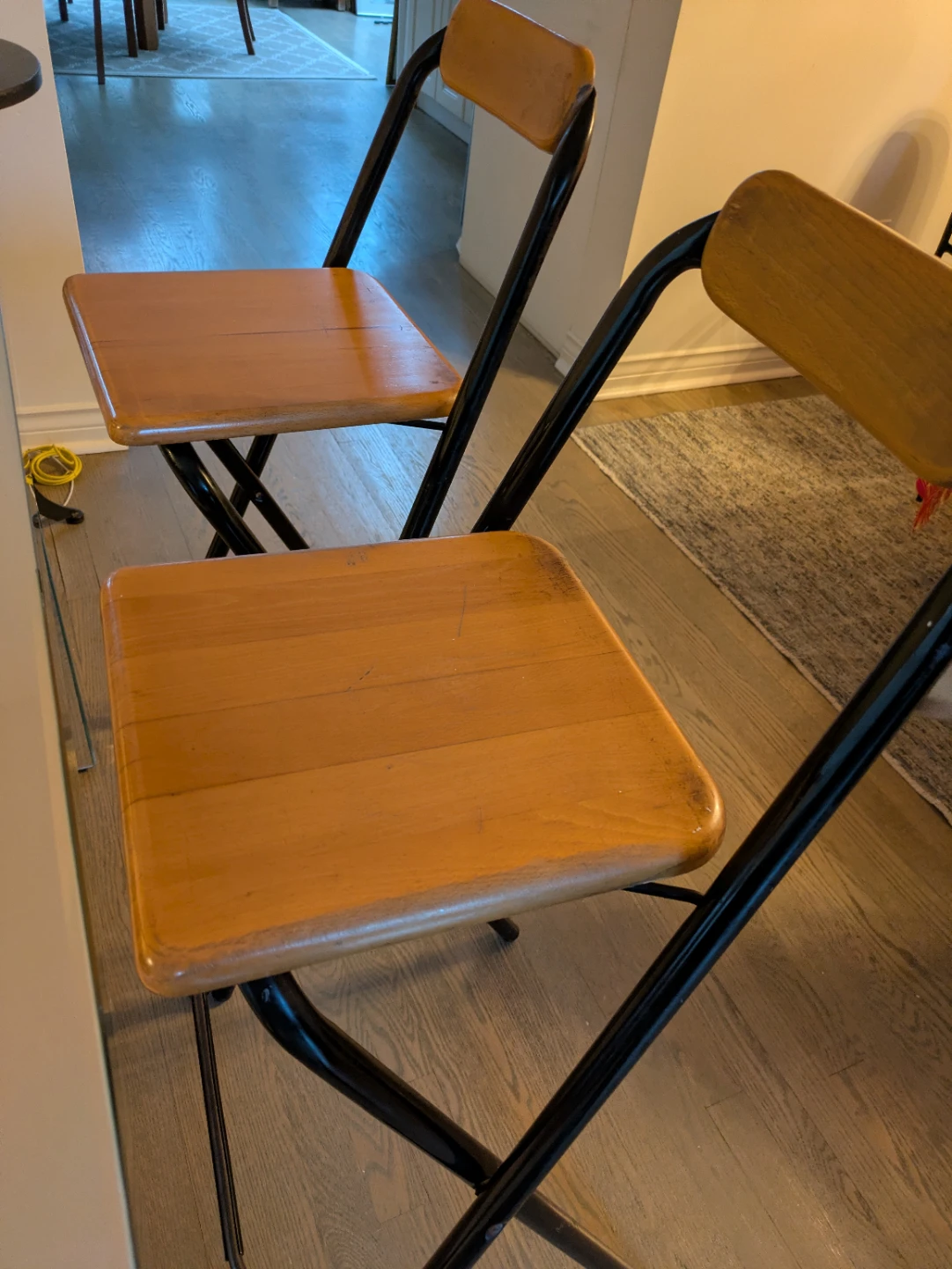 Set of vintage Ikea Dennis Bar Stools - photo 2