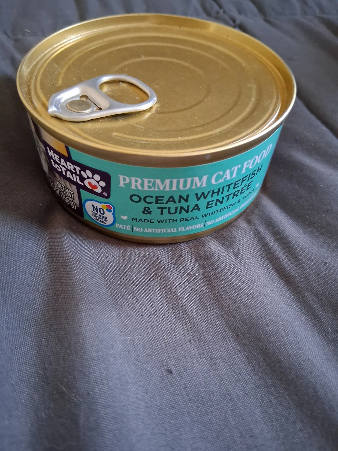 Heart to Tail Premium Cat Food Ocean Whitefish & Tuna Entrée