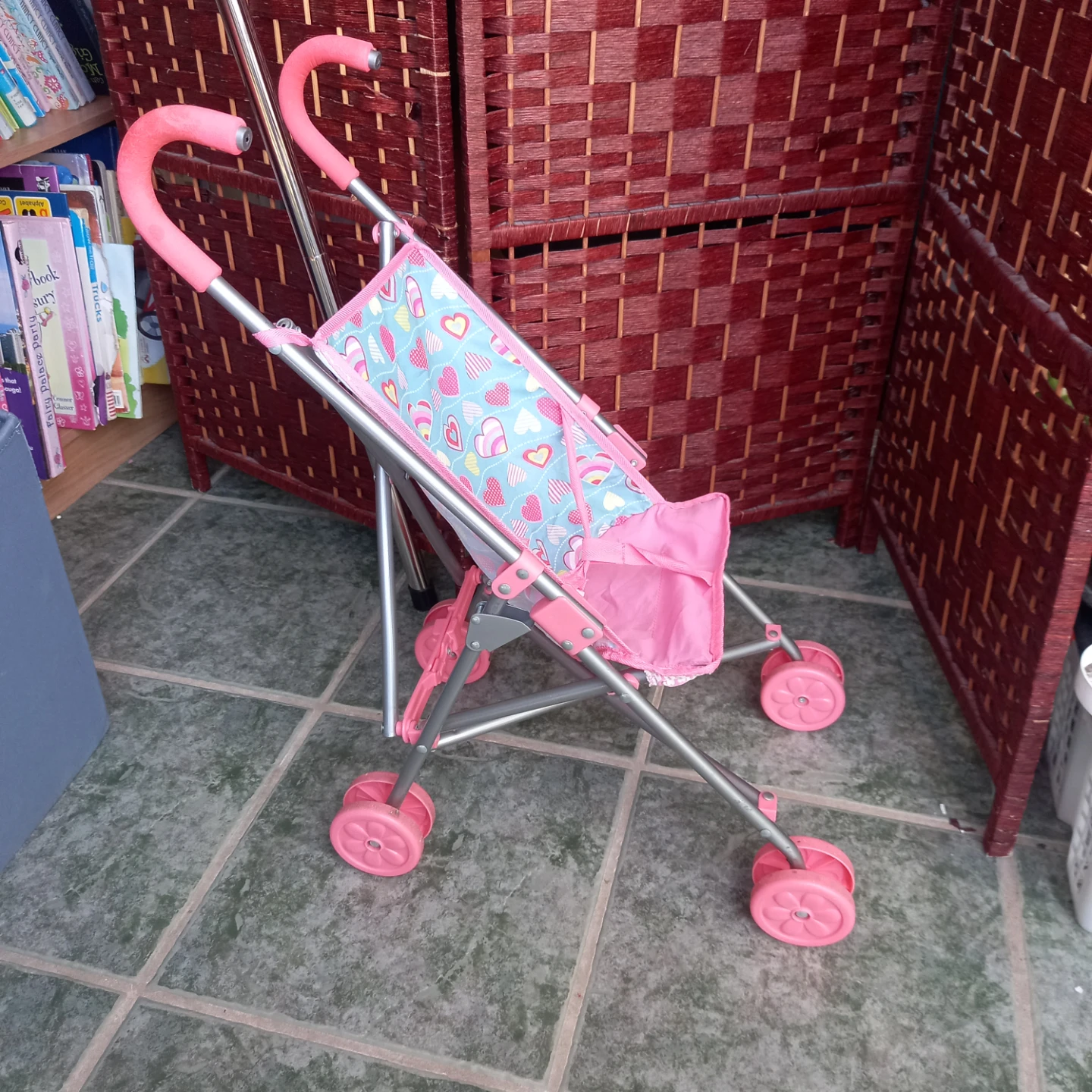 Pink Doll  Stroller
